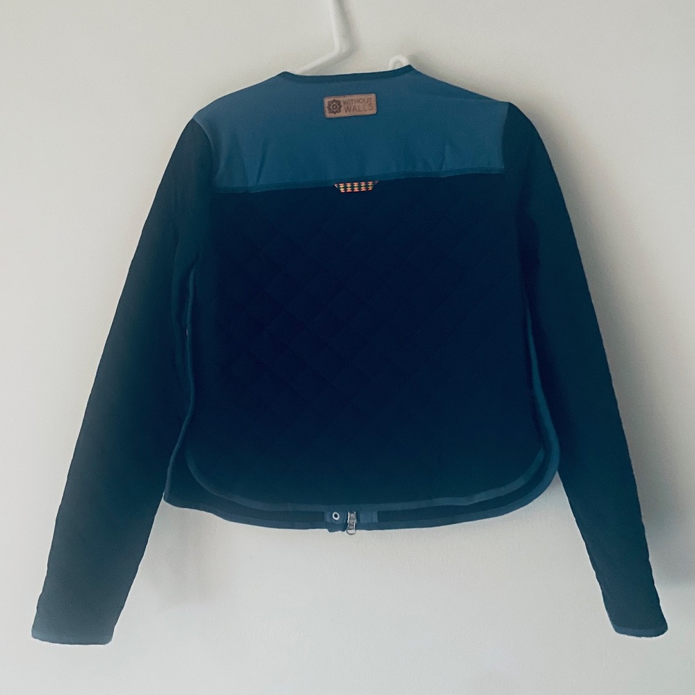 Urban Outfitters x Without Walls XS Blue Quilted Trail Jacket - Picture 9 of 11